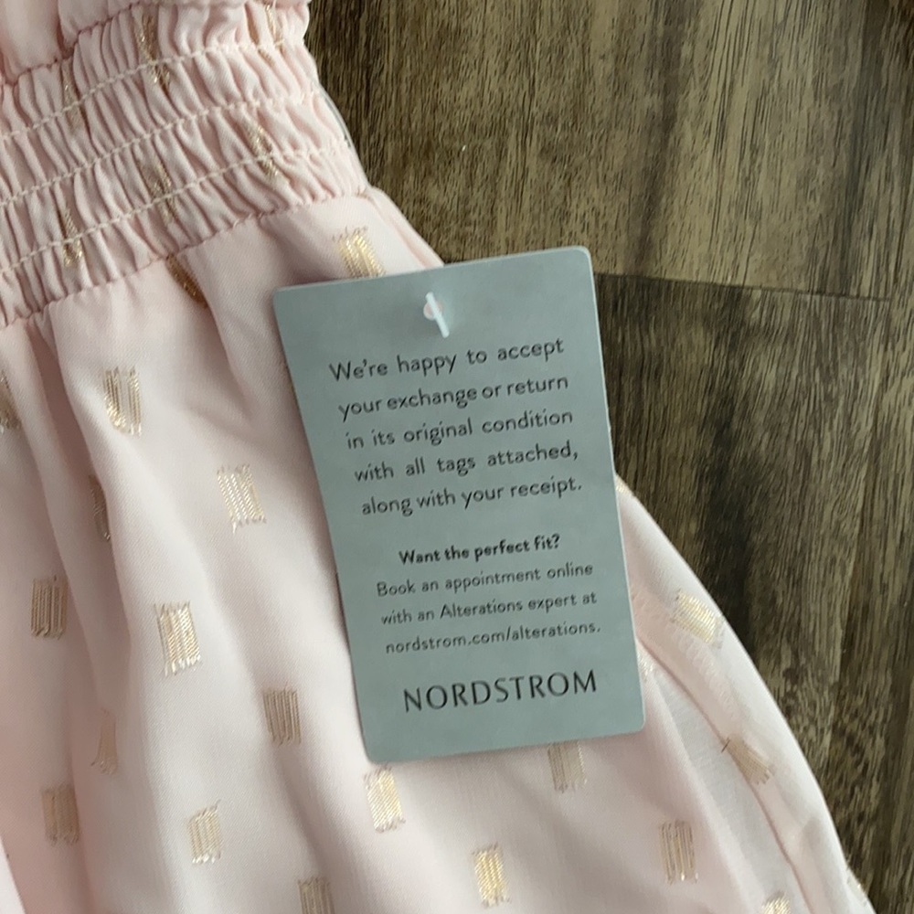 WAYF x BFF Laura Smocked Waist Minidress - Picture 5 of 7